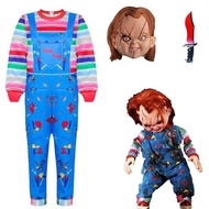 halloween costume halloween costume women Halloween Children's Ghost Chucky Costume with Mask