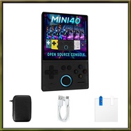 MINI40 Retro Game Console 4.0 Inch IPS HD Display Open Source Linux System 64G Card 18000+  Games& 3