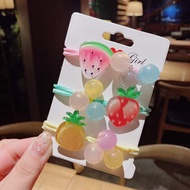26CHAYA 3 Pieces Of Hair Bands Fruits Bright Colors