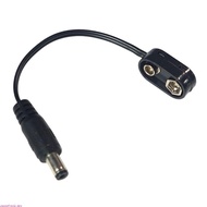 sweety Clip Converter Power Cable 9Volt Power Eliminators Adapter Power Supply Cable Snap Connector 