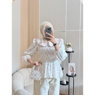 Yurena Blouse | Coquette Blouse Wanita