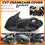 E&M Motorcycle NMAX V1 Crankcase Cover Air Filter Carbon T-5418/Motorcycle Crank Case For NMAX V1 Ma