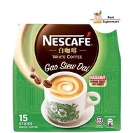 Nescafe Instant Spore White Coffee Gao Siew Dai Hazelnut 15 x 33g