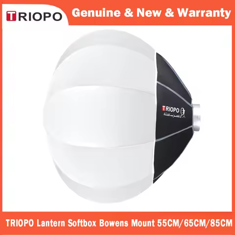 TRIOPO Lantern Softbox Light Modifier 55/65/85cm Quick Release for Sokani X100 COLBOR Godox Aputure 