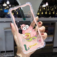 OPPO Reno2F Phone Case Reno2Z Transparent Cartoon Case OPPO Reno Reno2 Reno3 Soft Casing OPPO Reno5 Reno6 Anti Fall Couple Phone Case Reno7