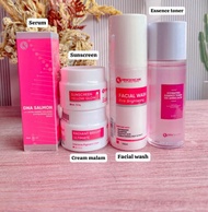 Original drw skincare paket radiant brightening ultimate khusus untuk keluhan flek membandel dan bek