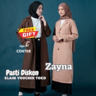 Zayna series By Hijacket - long coat Hijabers premium - Hijacket zayna