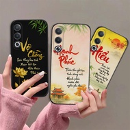 Oppo A5 / A5 Pro / A5i / A5i Pro case with calligraphy meaning peace of mind, fortune, parents
