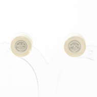 【日本直送】 CHANEL 香奈兒 雙C標誌 耳環 透明 白色 銀色 99A