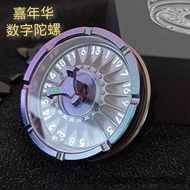 Carnival Decision-Making Lucky Roulette Metal Fidget Spinner Push Card edc Decompression Toy