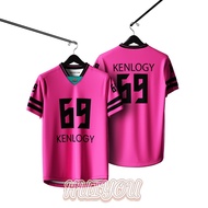 【Free Custom Name & Number】 NFL Collar Jersey Mockup Version 2 - Photoshop Mockup - Sublimation Jers