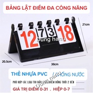 Sports score flip chart for billiards-table tennis-volleyball-badminton