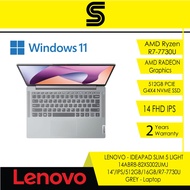 Lenovo IdeaPad Slim 5 Light 14ABR8 (14 Inch FHD IPS | Ryzen 7 7730U | 16GB OB | 512GB SSD | AMD Rade