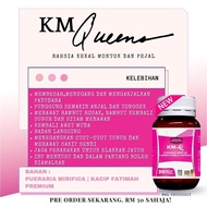 HOT &amp; VIRAL! KMQ KM Queen Kacip Montok By Kak KM (Breast Enlargement, Curvy Fuller Body) (30 Capsules)