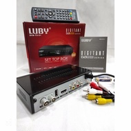 Luby Dvbt2 Set Top Box Penerima Tv + Antena Tv Digital Px Da-20Np