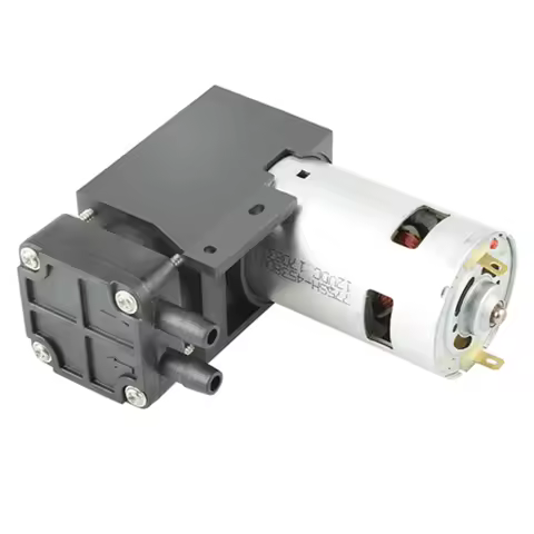 Mini Oilless Vacuum Pump DC12V 42W -85KPa DC Pump Brushed Vacuum Pump Flow 40L/min Oilless Pump VN-C