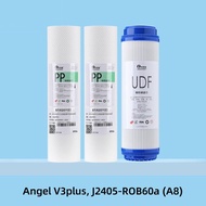 安吉尔Angel A8/A6/A4 3-Stage Filter Set – PP + PP + GAC | Compatible with J2405-ROB60A/V3 PLUS | Includ