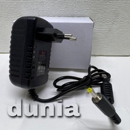 MURAH CHARGER - ADAPTOR SPEAKER PORTABLE DAT 12 INCH 9V 2A SEMUA TYPE