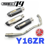 Project79 Exhaust Y16ZR Muffler Ekzos Motor Accessories Radiator Full Sys Manifold Power Boom Stainl