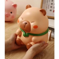 [SG] Piggy Bank - Adorable Capybara Money Box Capybara Coins Bank Money Saving Box Save Cash Cash Bo