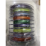 Senar Pancing PE Fiber X9 100m/roll Connecting AXZ Samurai Multicolor