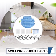 18Pcs for V55 Pro Mop Cloth Side Brush Hepa Filter for  V55 Pro Robot Vacuum Cleaner  Patch Replacem