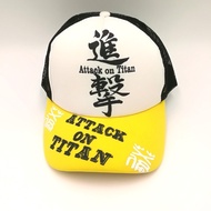 Anime Attack On Titan Levi Ackerman Scout Regiment Baseball Cap Sun Hats