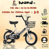 LUANDA Bike for kids Kid's Bike Kid Bicycle 12/14/16/ Inch Toddler Little For Kids Bike