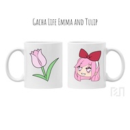 Gacha Life Emma and Tulip Icon Mug