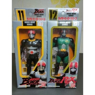 Kamen rider black & black rx sofubi set vintage toys japan