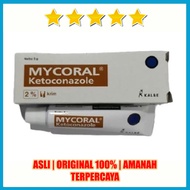 Mycoral Krim 5 gram - Mikoral Salep Gatal Jamur Merek MY - CORAL Cream Tab Komplit Micoral