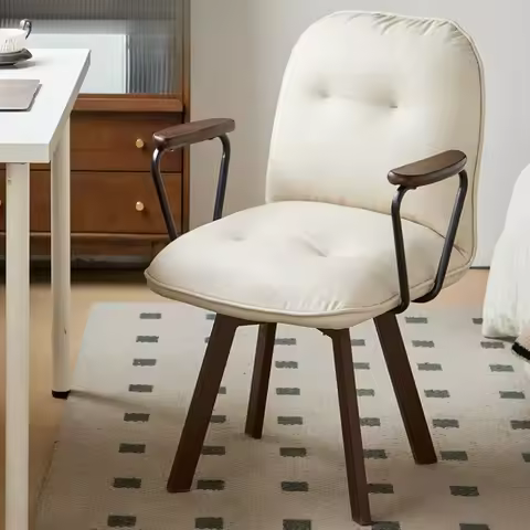Rotating Computer Chair,Ergonomic Office Chair,Backrest Chair,Comfortable Sitting Sofa Chairs,Bedroo