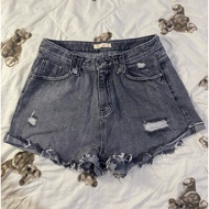 Faded Jeans Shorts