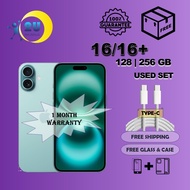 USED - 16/16+ 128 | 256 GB