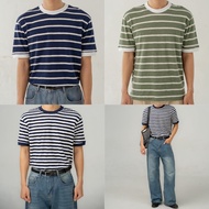 (04 COLORS) PLAID T-SHIRT WITH SLEEVES FOR MEN AND WOMEN - NOIR STUDIOS - MEDIUM FORM - 100% COTTON 