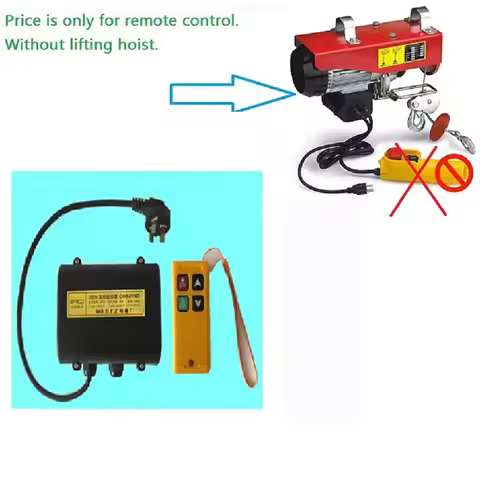 AC220V-240V 110V 1-phase wireless remote control for PA200-PA1200 series mini electric hoist househo