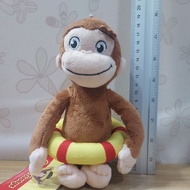 Curious George Plush Summer Ver. Exquisite Beach Bathing(Keychain)/Zorge Monkey Doll Play(Keychain)