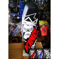 KING Drag ' I Am KING ' New Seat Cover Universal - EX5 / LC135 / Y15ZR / RS150 / Wave 125 / Kriss