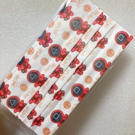 成人/兒童Squid Game魷魚遊戲卡通口罩