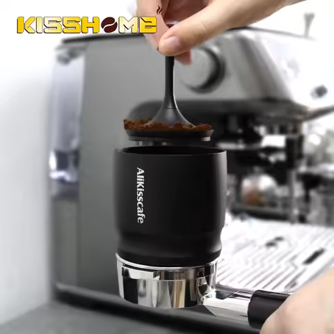 AliKisscafe Coffee Dosing Cup Blind Shaker Espresso Dosing Funnel 58MM For E61 GAGGIA Portafilter Ca
