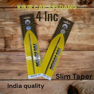 KIKIR GERGAJI CAP 2 PEDANG SLIM TAPPER 4INC