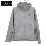 Arc'teryx 灰色 Atom SL 彈性連帽衫，S 碼（二手）