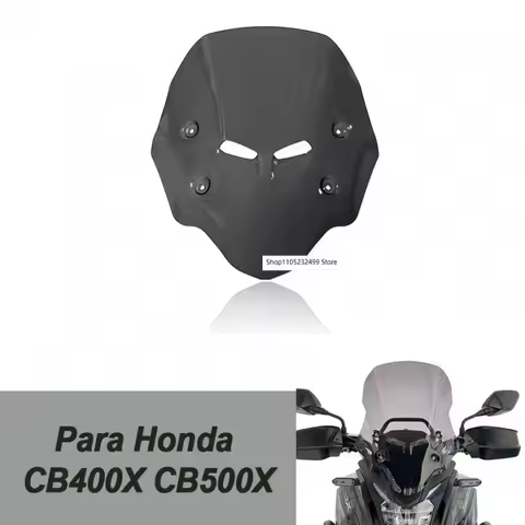Screen For Honda CB400X CB500X, Sport Windshield For Motorcycle, Wind Deflectors, Black Visor CB 400