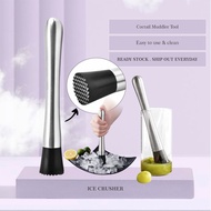 CK Cocktail Muddler Shaker Accessories Crushing Hammer DIY Fruit Crushed Ice Tool Pemukul Pembuatan 
