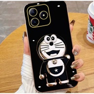 Softcase REALME C63 Free Doraemon Phone Holder