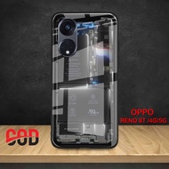 (N10) Softcase Glass Kaca Oppo Reno 8T 4G 5G  - Case HP Oppo Reno 8T 4G 5G