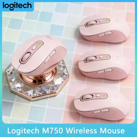 Logitech M750 Wireless Mouse SmartWheel SilentTouch Ergonomic Long Battery Life