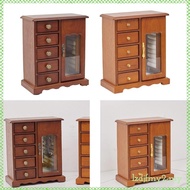 [LzdjfmydcMY] Wood Jewelry Box with Mirror with Door Jewelry Chest Mother 's Day Gift