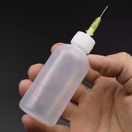 50ML Dispensing Bottle Needle Nozzle Glue Bottle Needle Nozzle Bottle Sharp Nozzle Bottle Extended N