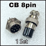 (1Set) Cb 8p Male Female Connector 8pin Connector CB 8pin putr4n14 Good Quality